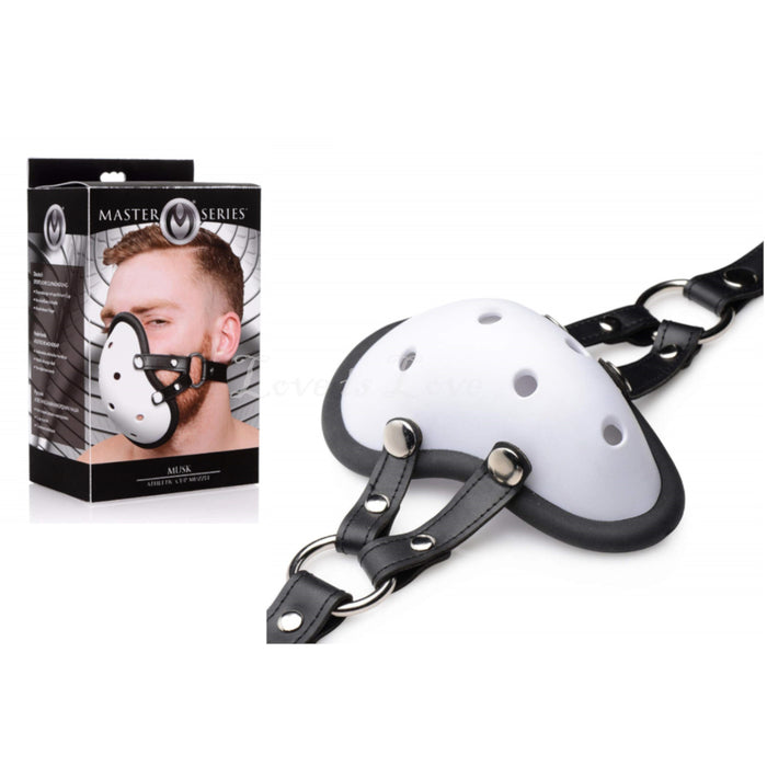 Master Series Musk Athletic Cup Muzzle with Removable Straps (Authorized Dealer)