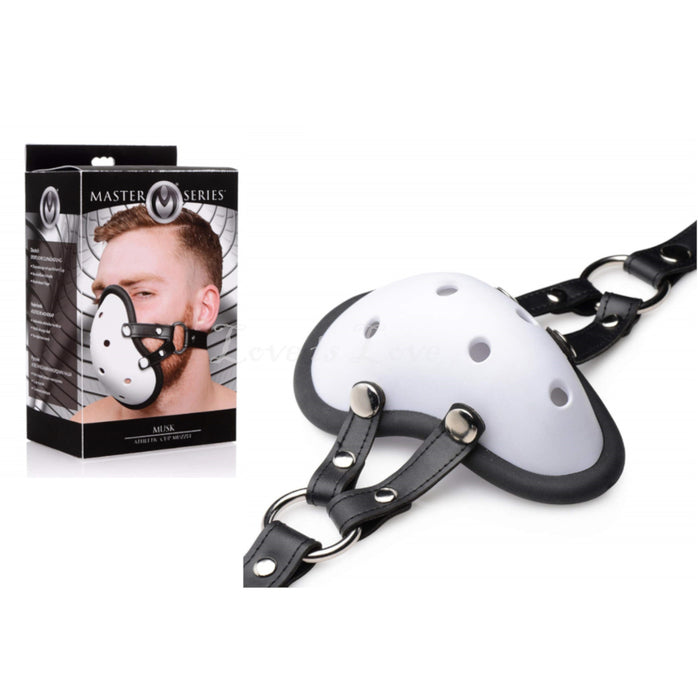 Master Series Musk Athletic Cup Muzzle with Removable Straps (Authorized Dealer)