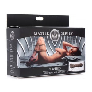 Master Series Sub-Tied Hemp Bondage Rope 10 M Buy in Singapore LoveisLove U4Ria 