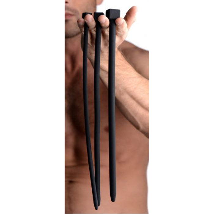 Master Series Bolted Deluxe Silicone Urethral Sounds (Authorized Dealer)