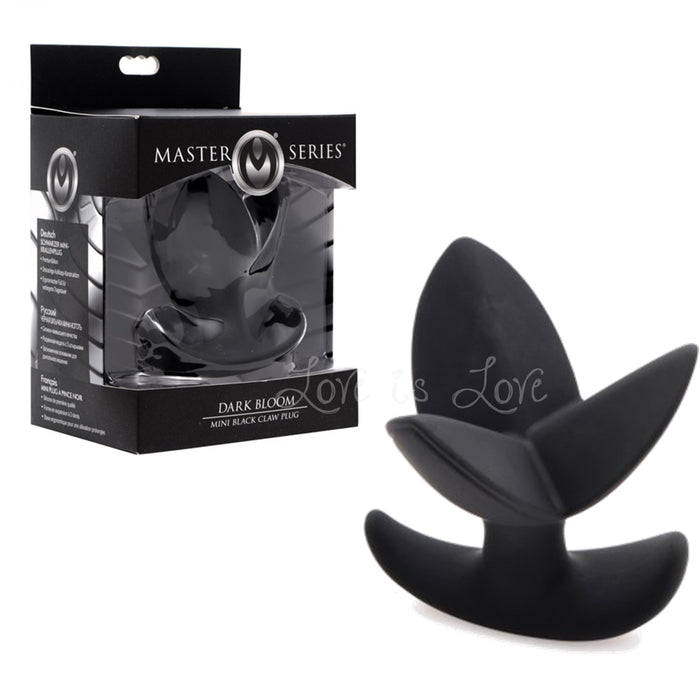 Master Series Dark Bloom Mini Claw Silicone Anal Plug