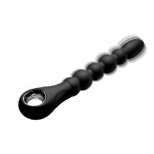 Master Series Dark Scepter 10X Vibrating Silicone Anal Beads Buy in Singapore U4ria LoveisLove