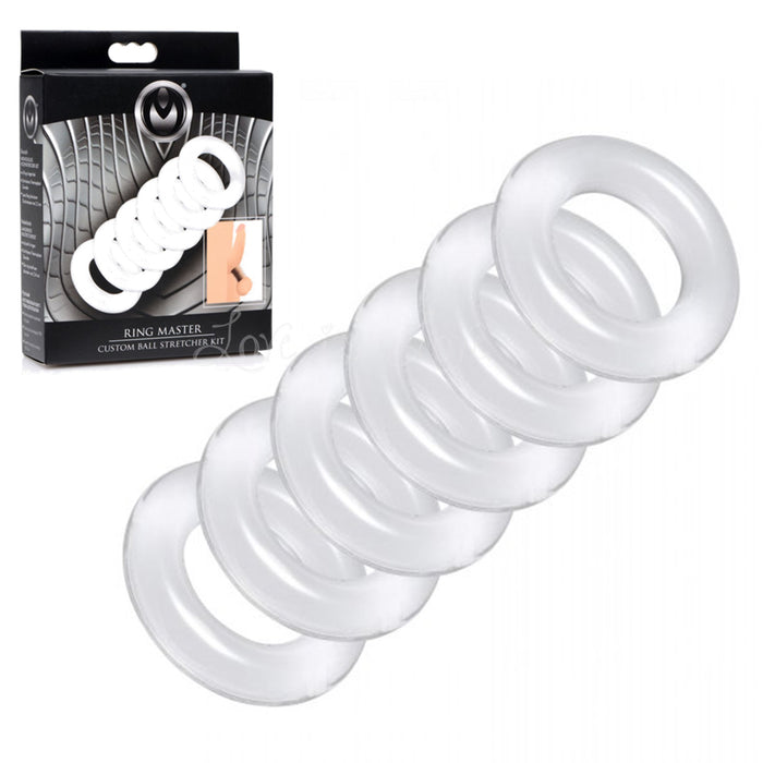 Master Series Ring Master Custom Ball Stretcher Kit (6 Rings)(Just Sold)