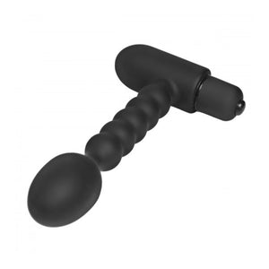 Master Series Sojourn Plus Slim Ribbed Silicone Prostate Vibe Buy in Singapore LoveisLove U4ria 