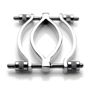 Master Series Stainless Steel Adjustable Pussy Clamp Buy in Singapore U4ria LoveisLove