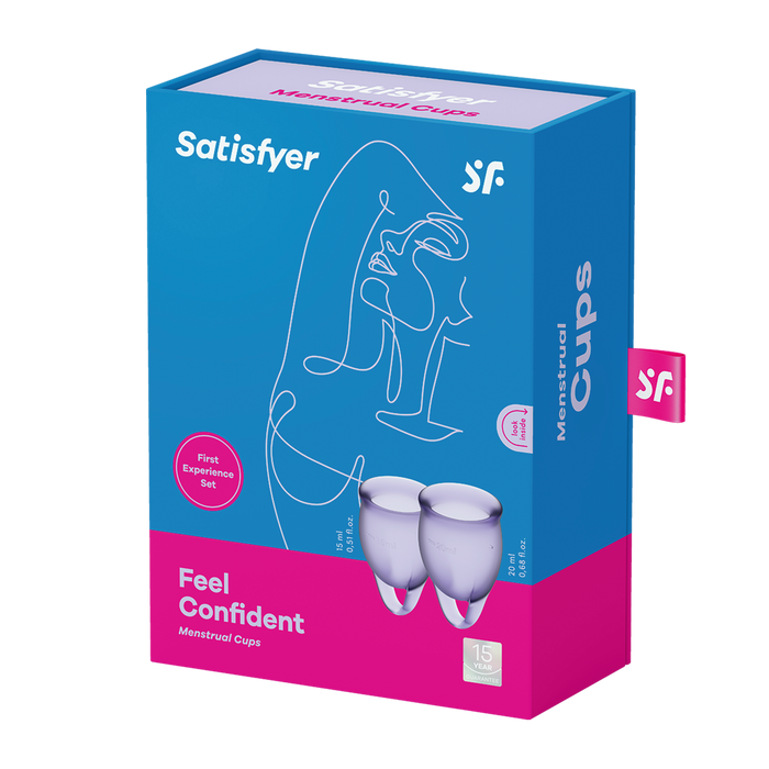 Satisfyer Feel Confident Menstrual Cup Set