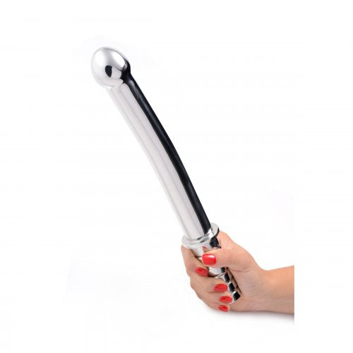 Meteor 33 Stainless Steel Curved Probe Dildo 987 G