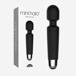 Mini Halo Wireless 20x Rechargeable Mini Wand 20 Pulsations 8 Speed Midnight Black or Pink (New Packaging) Love Is Love U4ria Buy In Singapore Sex Toys