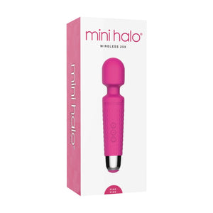 Mini Halo Wireless 20x Rechargeable Mini Wand 20 Pulsations 8 Speed Midnight Black or Pink (New Packaging) Love Is Love U4ria Buy In Singapore Sex Toys