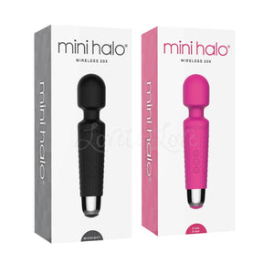 Mini Halo Wireless 20x Rechargeable Mini Wand 20 Pulsations 8 Speed Midnight Black or Pink (New Packaging) Love Is Love U4ria Buy In Singapore Sex Toys