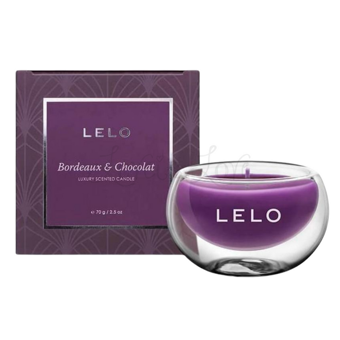 Lelo Bordeaux & Chocolat Luxury Scented Candle 70 g 2.5 oz (Limited Edition)