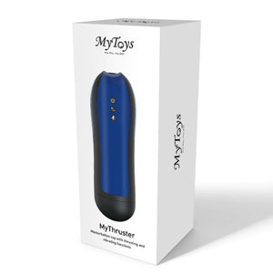 MyToys MyThruster Masturbation Cup with Thrusting and Vibrating Functions in Blue Buy in Singapore LoveisLove U4Ria