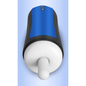 MyToys MyThruster Masturbation Cup with Thrusting and Vibrating Functions in Blue Buy in Singapore LoveisLove U4Ria