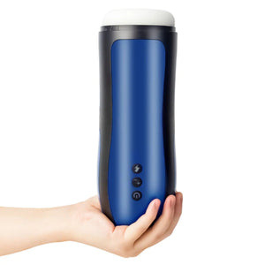 MyToys MyThruster Masturbation Cup with Thrusting and Vibrating Functions in Blue Buy in Singapore LoveisLove U4Ria