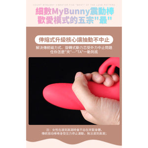 MyToys MyBunny Rechargeable Thrusting India Red Buy in Singapore LoveisLove U4Ria 
