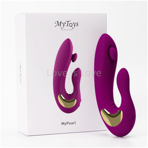 MyToys MyPearl Finger-Like Motion G-spot and Clit Vibrator Sakura or Red Violet Buy in Singapore LoveisLove U4Ria 