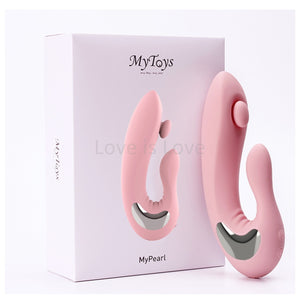 MyToys MyPearl Finger-Like Motion G-spot and Clit Vibrator Sakura or Red Violet Buy in Singapore LoveisLove U4Ria 