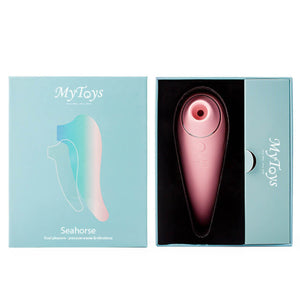 MyToys Seahorse Air Pulse Stimulation and G-spot Vibrator Pink (Dual Use) buy in Singapore LoveisLove U4ria