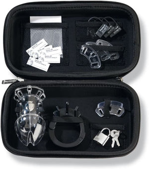 Mystim E-stim Cock Cage Pubic Enemy No 2 With Urethral Sound