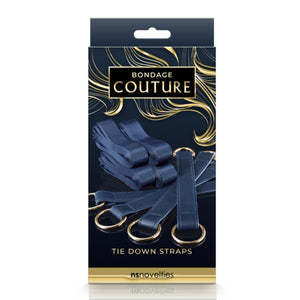 NS Novelties Bondage Couture Tie Down Straps Blue Love Is Love Buy In Singapore Sex Toys U4ria