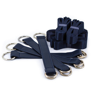 NS Novelties Bondage Couture Tie Down Straps Blue Love Is Love Buy In Singapore Sex Toys U4ria