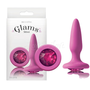 NS Novelties Glams Mini Rainbow or Pink Gem Butt Plug Buy in Singapore Sex Toys u4ria Love Is Love