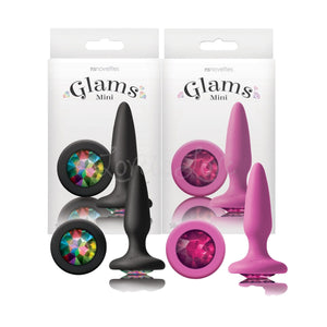 NS Novelties Glams Mini Rainbow or Pink Gem Butt Plug Buy in Singapore Sex Toys u4ria Love Is Love