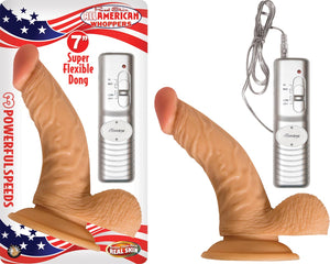 Nasstoys Real Skin All American Whoppers 7 Inch Super Flexible Dong buy at LoveisLove U4Ria Singapore