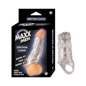 Nasstoys Maxx Men Erection Sleeve in Clear Buy in Singapore LoveisLove U4Ria