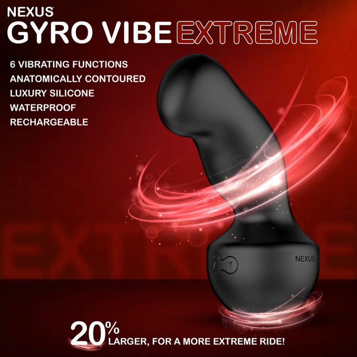 Nexus Rechargeable Unisex Massager Gyro Vibe Extreme