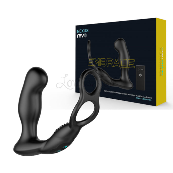 Nexus Revo Embrace Waterproof Remote Control Rotating Prostate Massager