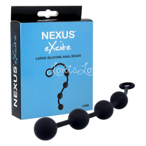 Nexus Excite Large Silicone Anal Beads love is love buy sex toys in singapore u4ria loveislove