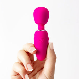 Nomi Tang Pocket Wand Mini Massager With 2 Attachments Lavender or Hot Pink [Authorized Dealer] Buy in Singapore LoveisLove U4Ria