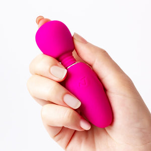 Nomi Tang Pocket Wand Mini Massager With 2 Attachments Lavender or Hot Pink [Authorized Dealer] Buy in Singapore LoveisLove U4Ria