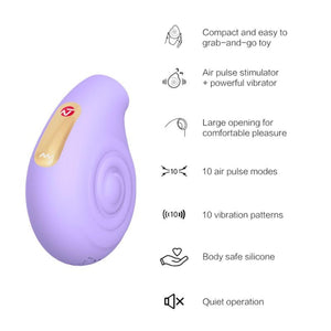 Nomi Tang Little Snail Clitoral Air Wave Stimulator [Authorized Dealer]