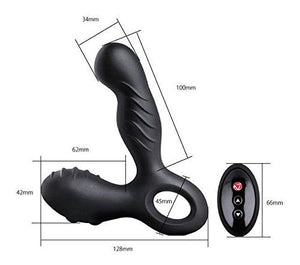 Nomi Tang Spotty Remote Control Vibrating and Revolving Prostate Massager (Last Piece)