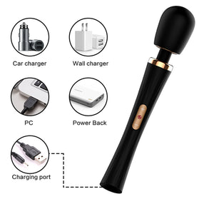 Nomi Tang Power Wand Massager Black Buy in Singapore LoveisLove U4ria 