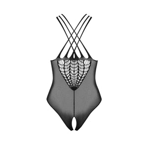 Obsessive B118 Crotchless Fishnet Teddy One Size love is love buy sex toys in singapore u4ria loveislove