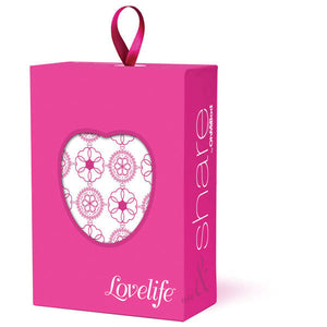 OhMiBod Lovelife Share Couples Vibrator Hot Pink Designer Couples Ring