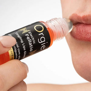 Orgie Electric Fellatio Tingling Lip Gloss 10 ml 0.34 FL OZ (Special for Oral Sex)