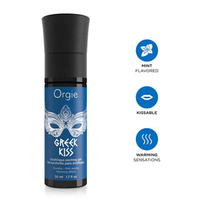 Orgie Greek Kiss Anallingus Stimulating and Exciting Gel buy at LoveisLove U4Ria Singapore