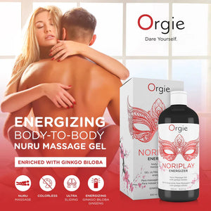 Orgie Noriplay Nuru Massage Gel Energizer 500 ML buy at LoveisLove U4Ria Singapore