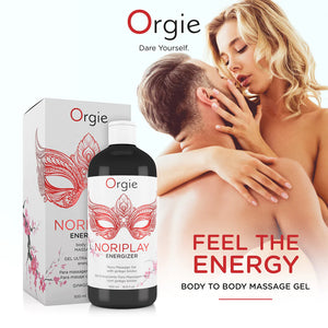 Orgie Noriplay Nuru Massage Gel Energizer 500 ML buy at LoveisLove U4Ria Singapore