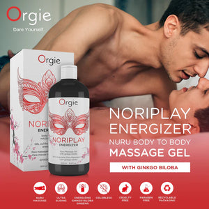 Orgie Noriplay Nuru Massage Gel Energizer 500 ML buy at LoveisLove U4Ria Singapore