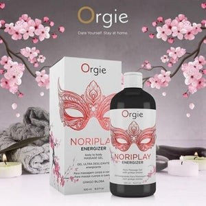Orgie Noriplay Nuru Massage Gel Energizer 500 ML 16.9 FL OZ love is love buy sex toys in singapore u4ria loveislove