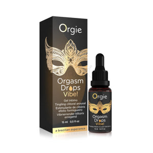 Orgie Orgasm Drops Vibe 15 ml 0.5 FL oz  buy in Singapore LoveisLove U4ria