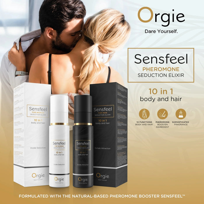 Orgie Sensfeel Seduction Elixir 10 in 1 For Body and Hair For Him or For Her 100 ml / 3.38 fl oz