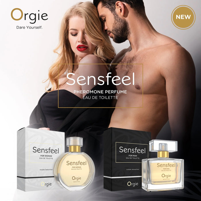 Orgie Sensfeel Seduction Pheromone For Men or Women 50 ml (Popular Exhale Attraction)