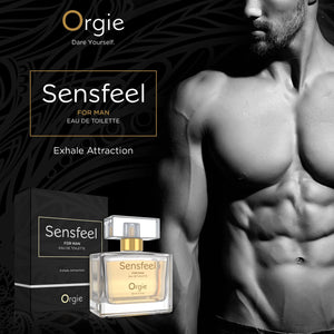 Orgie Sensfeel Seduction Pheromone Eau De Toilette For Men or Women 50 ml