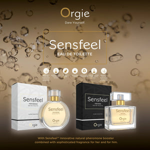 Orgie Sensfeel Seduction Pheromone For Men or Women 50 ml (Popular Exhale Attraction)